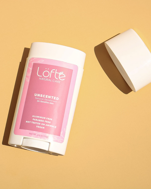 Fragrance Free Natural Desodorante