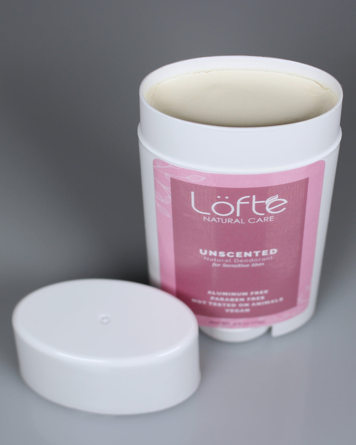 Desodorante Natural sin Fragancia — para piel sensible a los aromas