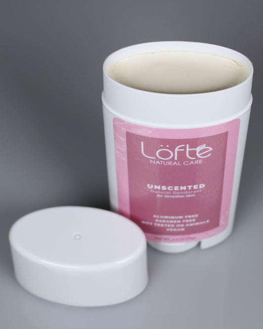 Fragrance Free Natural Desodorante