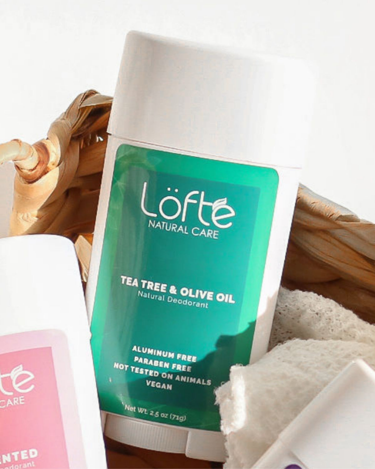 Desodorante Natural de Tea Tree — antibacteriano y sin aluminio