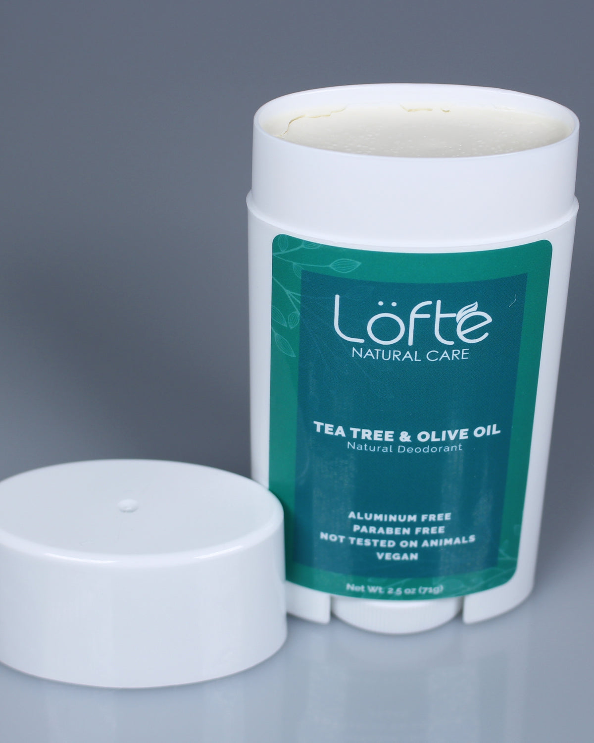 Desodorante Natural de Tea Tree — antibacteriano y sin aluminio