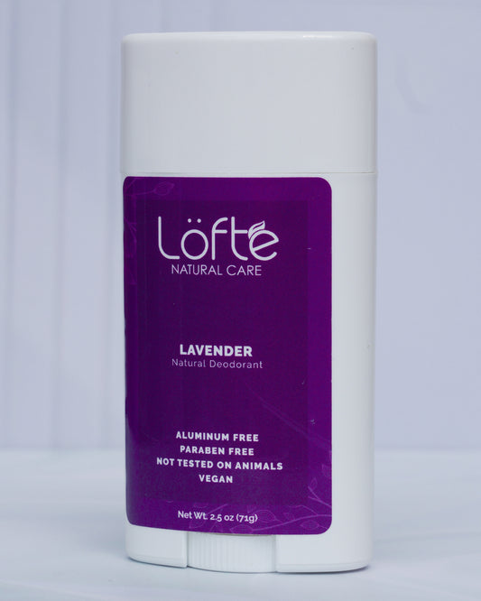 Desodorante Natural de Lavanda — para piel sensible y recién afeitada