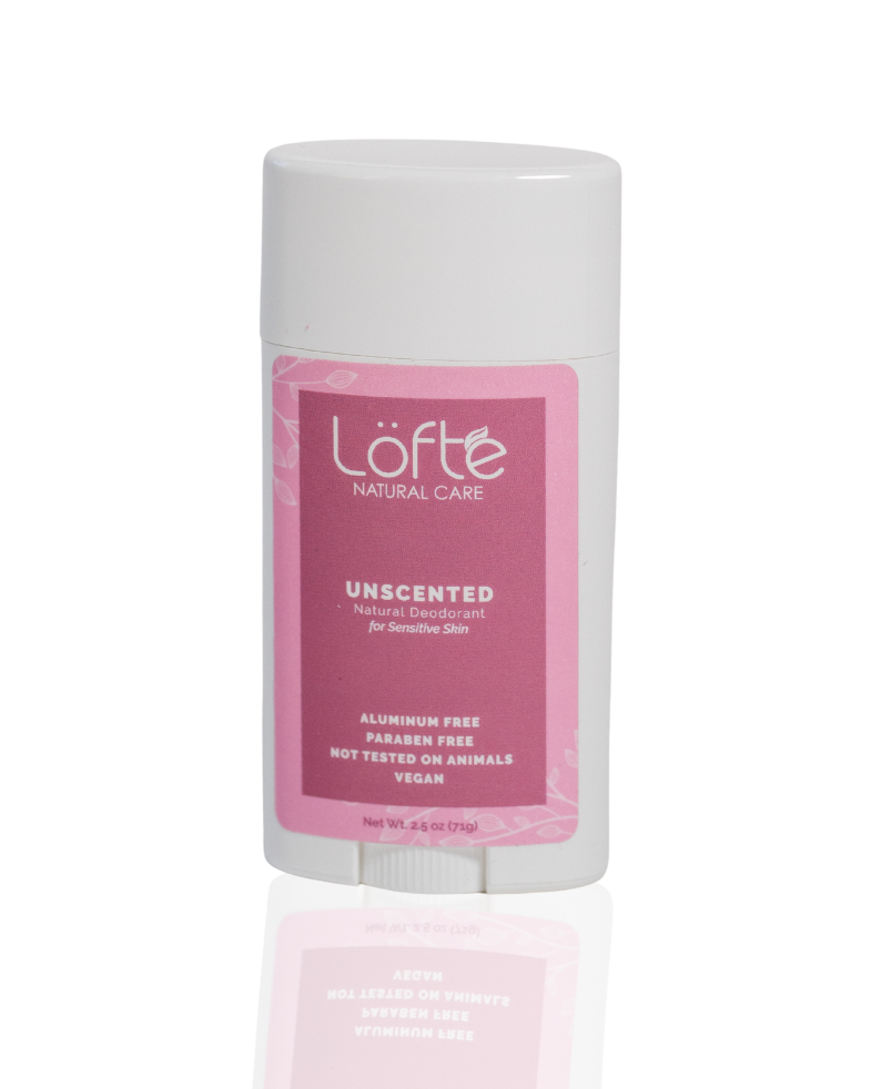 Fragrance Free Natural Desodorante