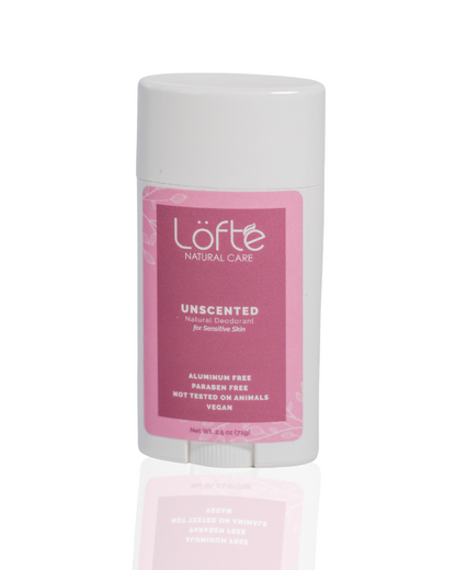 Fragrance Free Natural Desodorante