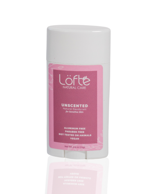 Fragrance Free Natural Desodorante